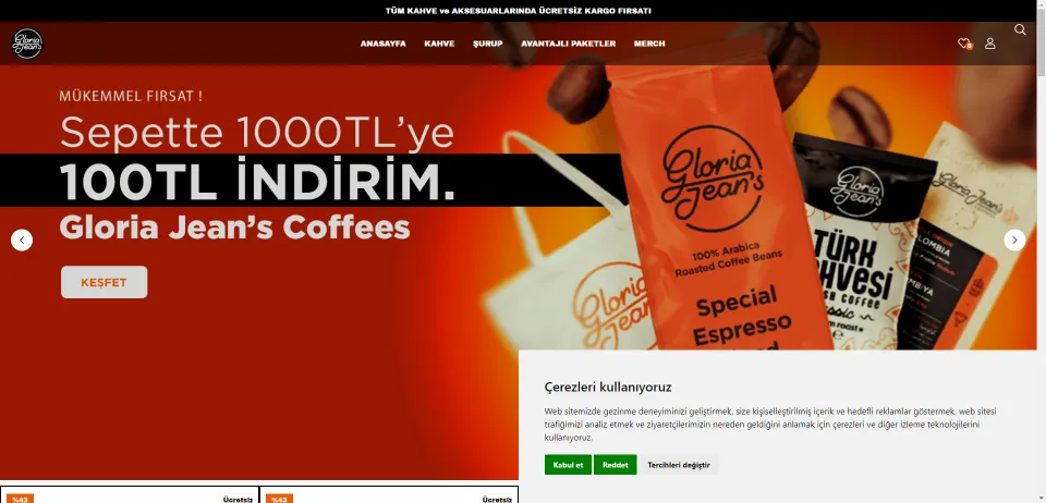 Gloria Jean's Coffees Online Mağaza | Lezzetli Kahve İçin En İyi Seçenekler |&nbsp;Gloriajeanscoffees.shop
